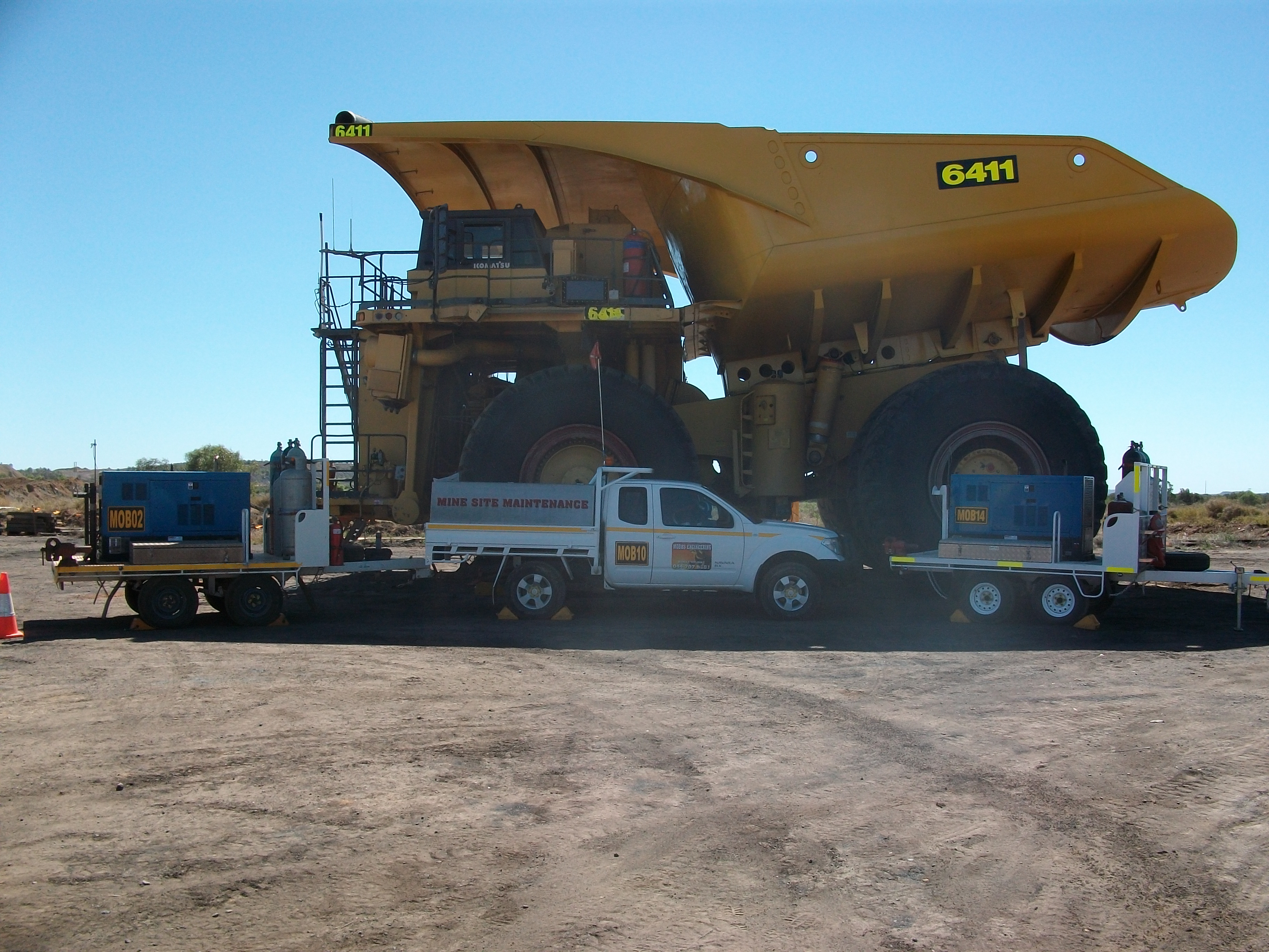 Mobile Welding Plants for Onsite Repairs